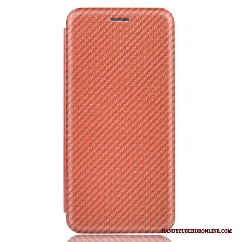 Schutzhülle Für iPhone 13 Mini Flip Case Kohlefaser