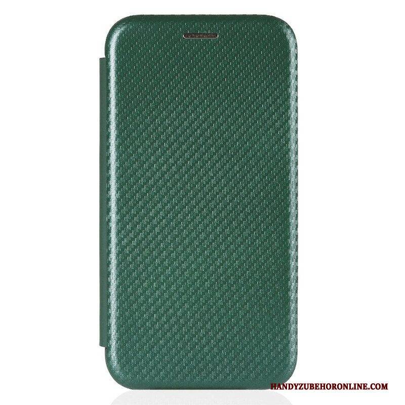 Schutzhülle Für iPhone 13 Mini Flip Case Kohlefaser