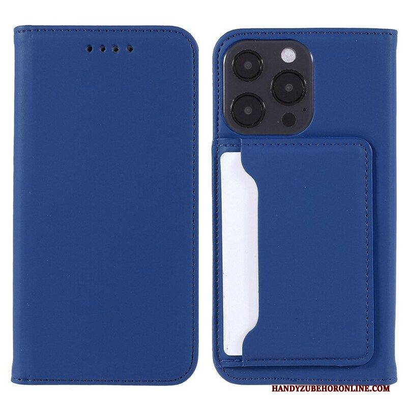 Schutzhülle Für iPhone 13 Pro Max Flip Case Kartenhalterständer