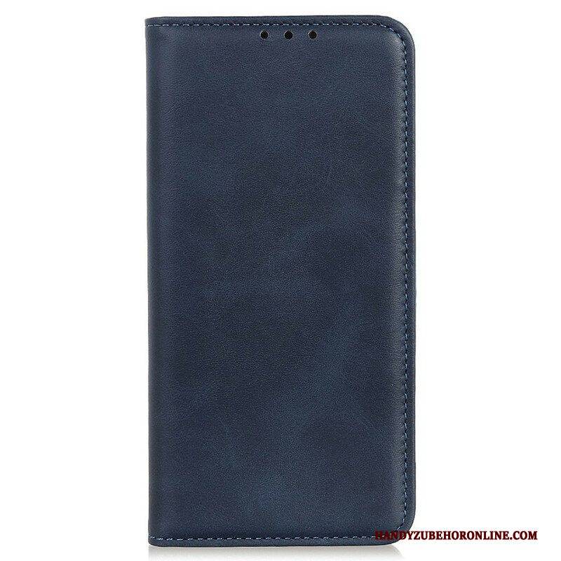 Schutzhülle Für iPhone 13 Pro Max Flip Case Litschi-spaltleder