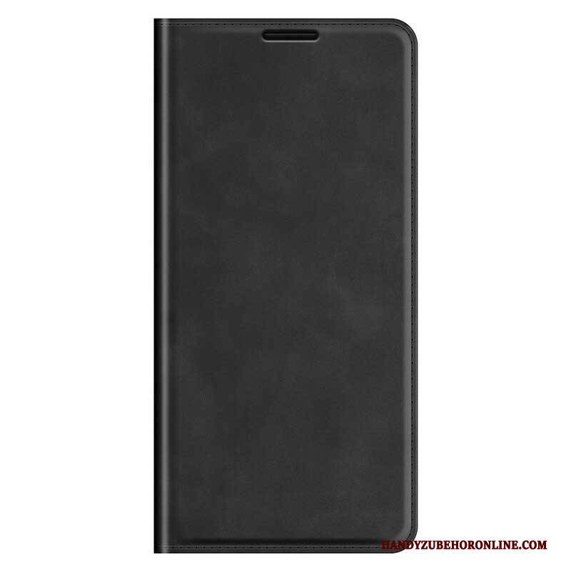 Schutzhülle Für iPhone 13 Pro Max Flip Case Seidenweicher Ledereffekt