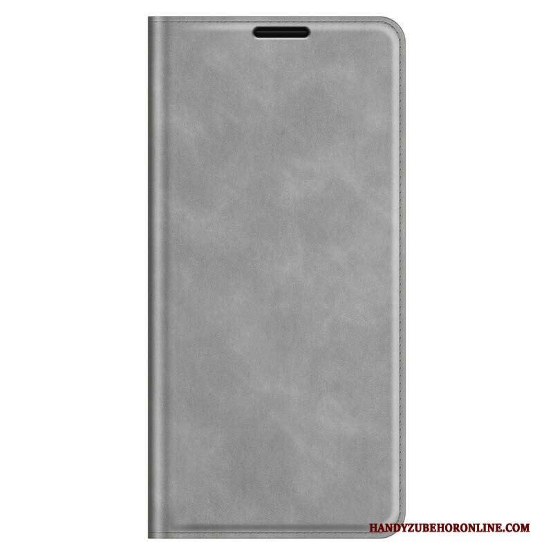Schutzhülle Für iPhone 13 Pro Max Flip Case Seidenweicher Ledereffekt