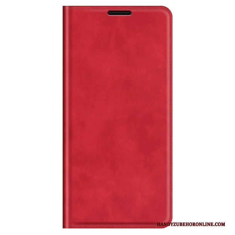 Schutzhülle Für iPhone 13 Pro Max Flip Case Seidenweicher Ledereffekt