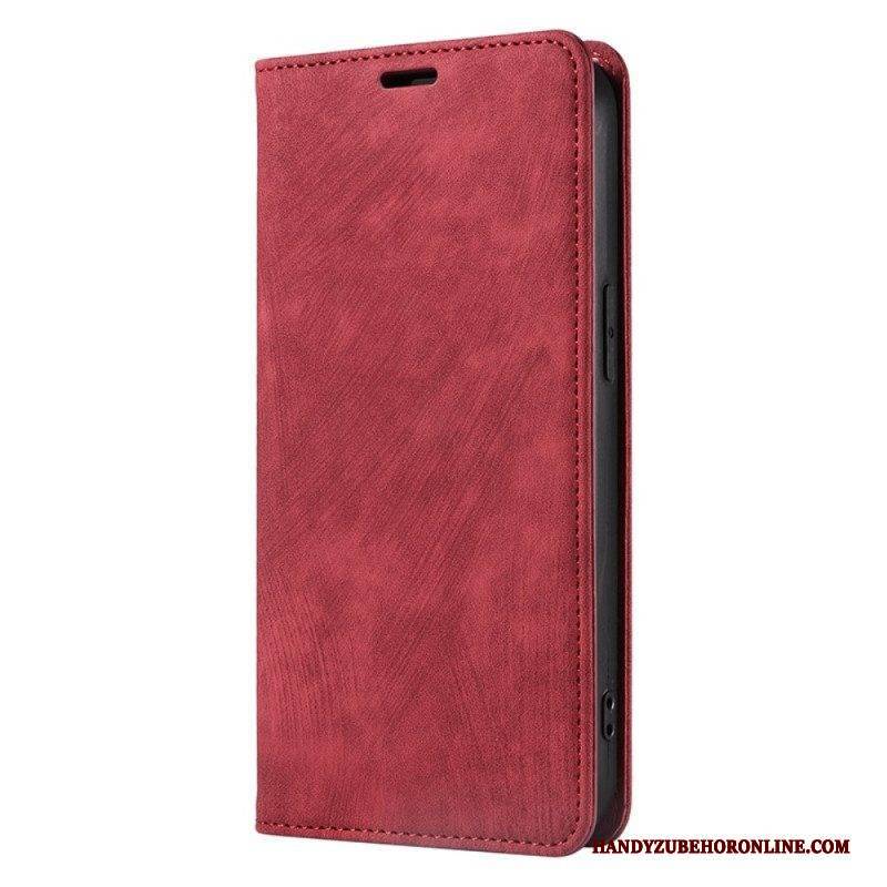Schutzhülle Für iPhone 14 Plus Flip Case Farbiges Kunstleder