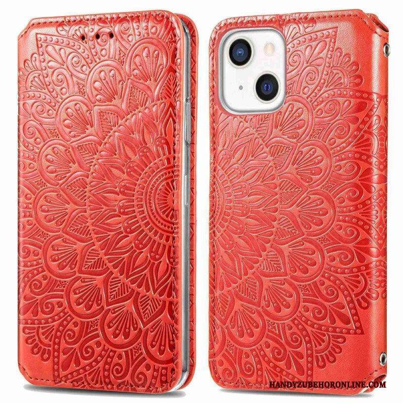 Schutzhülle Für iPhone 14 Plus Flip Case Mandala