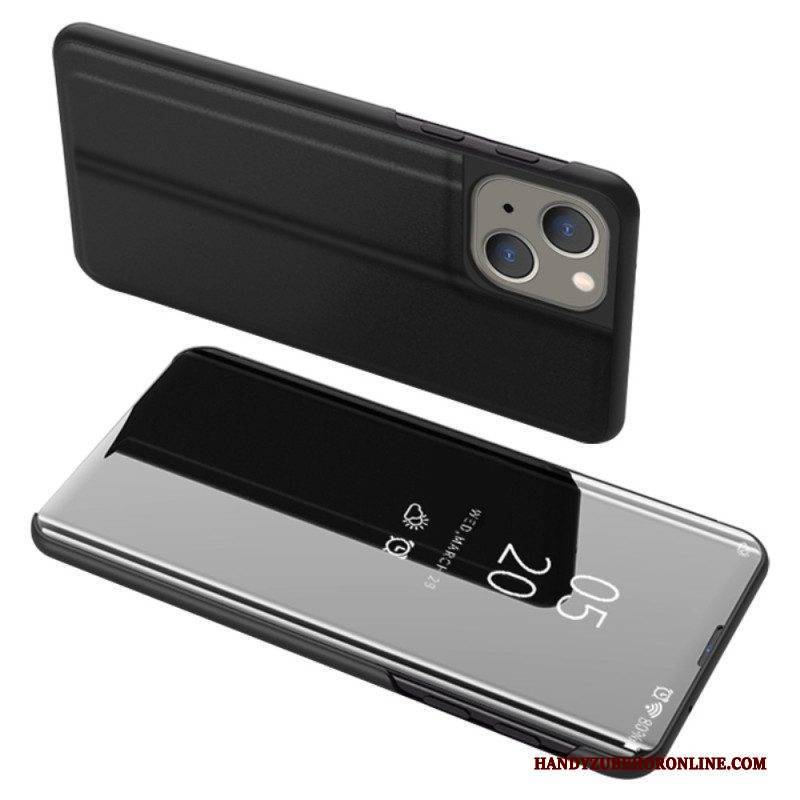 Schutzhülle Für iPhone 14 Plus Flip Case Spiegel