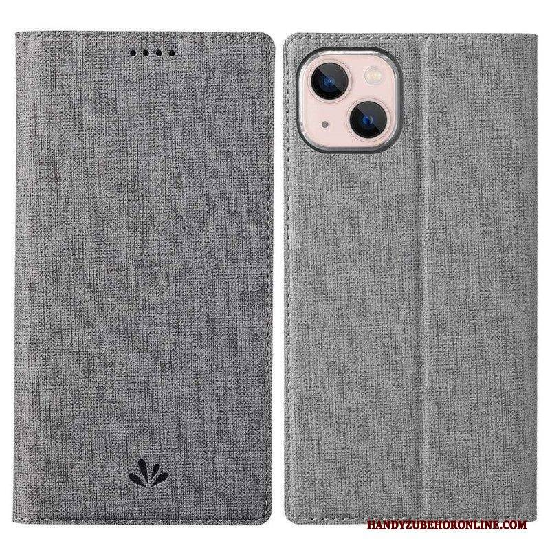 Schutzhülle Für iPhone 14 Plus Flip Case Strukturiertes Vili Dmx