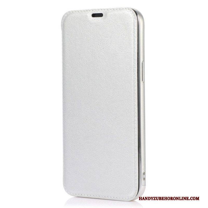 Schutzhülle Für iPhone 14 Pro Flip Case Kartenhalter Aus Kunstleder