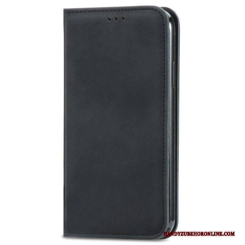 Schutzhülle Für iPhone 15 Plus Flip Case Weiches Kunstleder