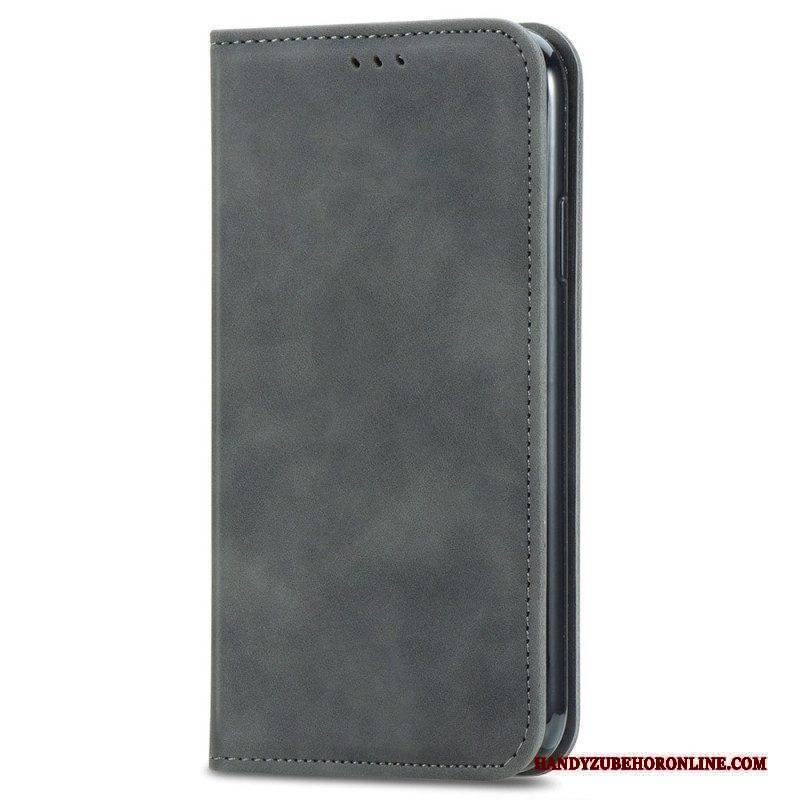 Schutzhülle Für iPhone 15 Plus Flip Case Weiches Kunstleder