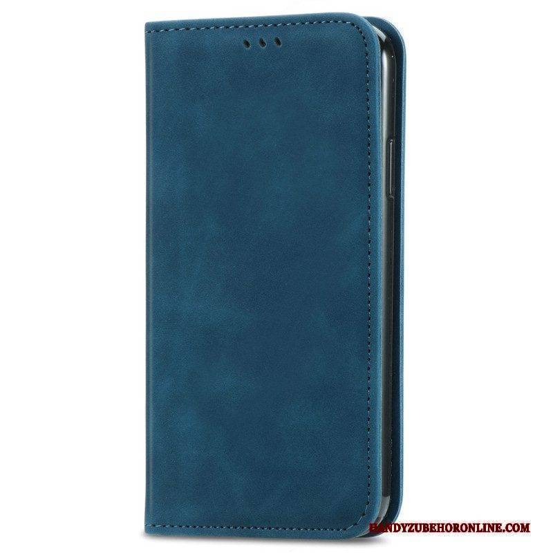 Schutzhülle Für iPhone 15 Plus Flip Case Weiches Kunstleder