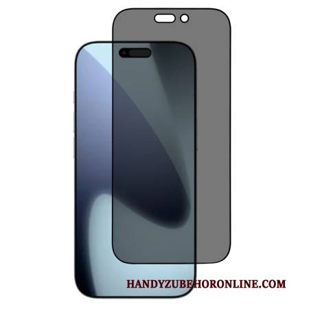 Anti-spionage-displayschutzfolie Aus Gehärtetem Glas Für iPhone 17 Pro