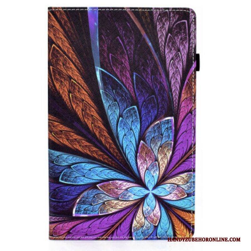 Case Für Samsung Galaxy Tab A7 Lite Abstrakte Blume
