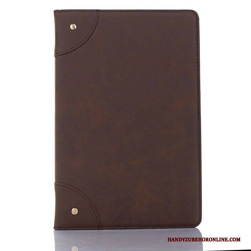 Case Für Samsung Galaxy Tab A7 Lite Vintage-nieten Aus Kunstleder