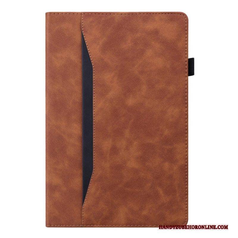 Case Für Samsung Galaxy Tab A8 (2021) Business-ledereffekt