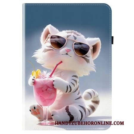 Case Für Samsung Galaxy Tab S10 Fe Plus Cartoon-tiger