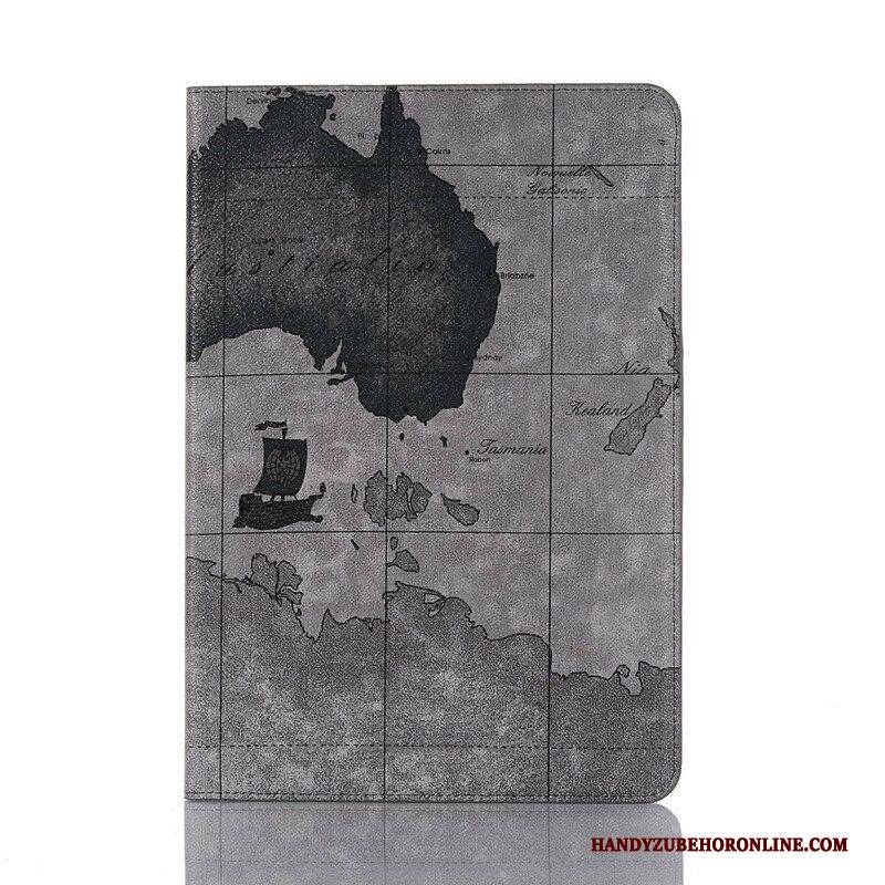 Case Für Samsung Galaxy Tab S8 Plus / Tab S7 Plus Weltkarte