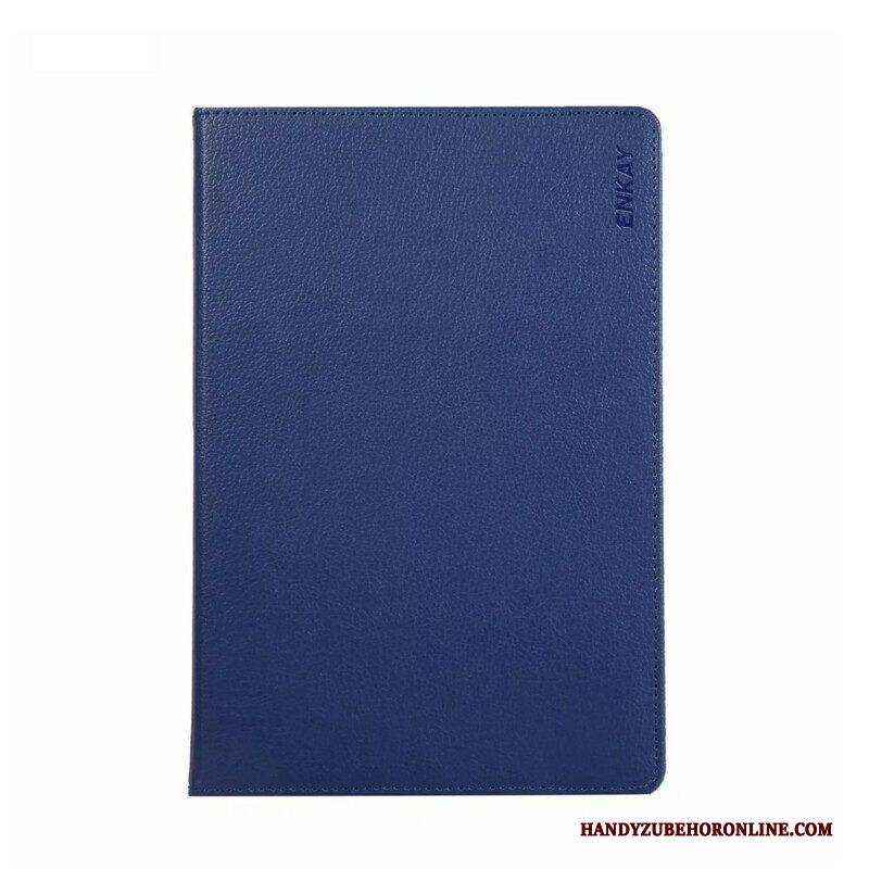 Case Für Samsung Galaxy Tab S8 / Tab S7 360° Drehbares Litschi-kunstleder Enkay