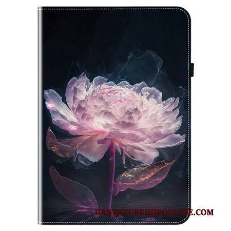 Case Samsung Galaxy Tab S10 Fe Plus Handyhülle Rosa Pfingstrose
