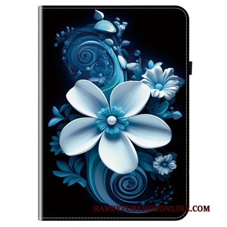 Case Samsung Galaxy Tab S10 Fe Plus Handyhülle Schwarze Orchidee