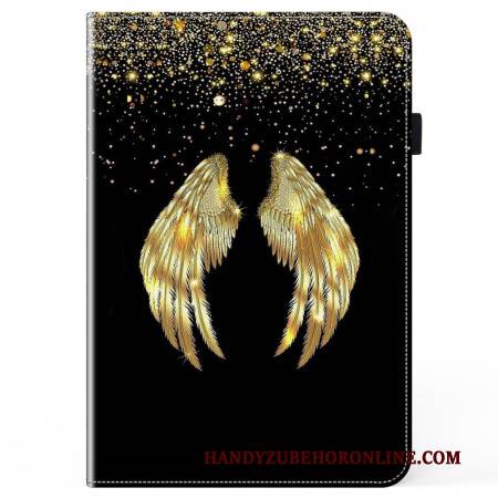 Case Samsung Galaxy Tab S10 Plus Goldene Flügel