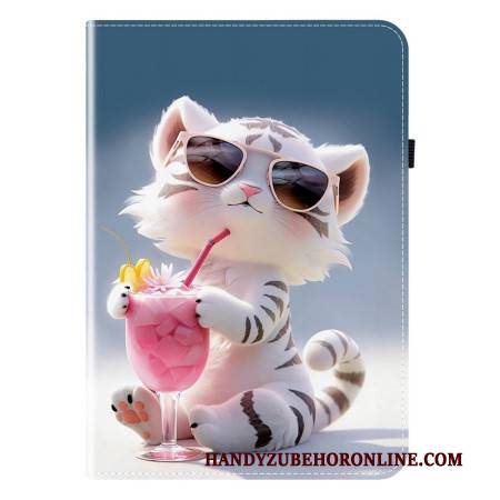 Case Samsung Galaxy Tab S10 Plus Handyhülle Tigermuster