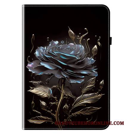 Case Samsung Galaxy Tab S10 Plus Schwarze Rose