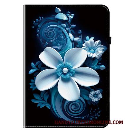 Case Samsung Galaxy Tab S11 Schwarz Orchideen