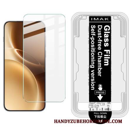 Displayschutzfolie Aus Gehärtetem Glas Für Vivo X300 Pro Mit Montagerahmen (fingerabdrucksensor)