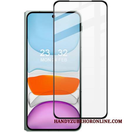 Displayschutzfolie Aus Gehärtetem Glas Mit Schwarzem Rand Für Oneplus Open/oppo Find N3