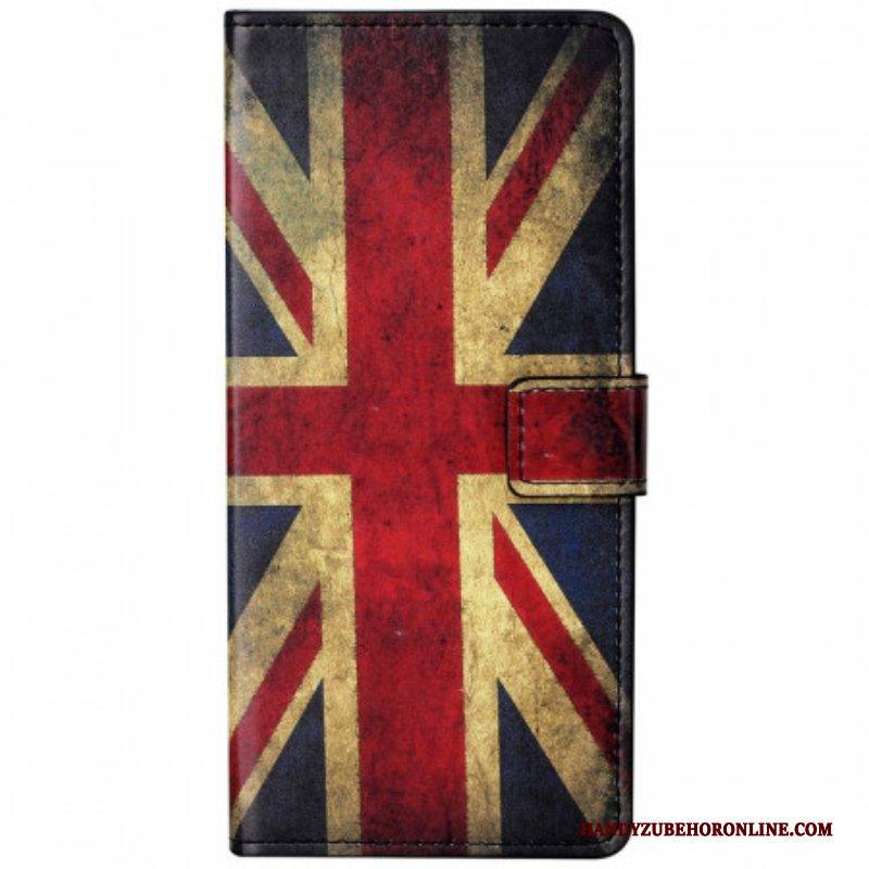 Flip Case Für Google Pixel 6A Englische Flagge