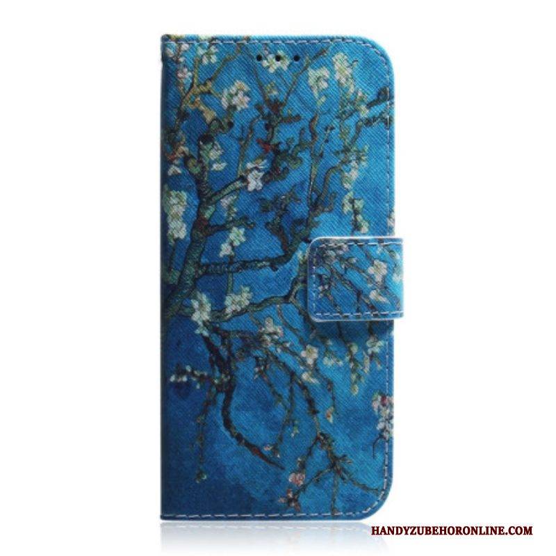 Flip Case Für Google Pixel 7 Pro Blühende Zweige