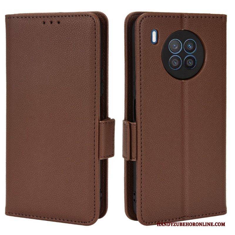 Flip Case Für Honor 50 Lite Flip Case Klappe Double Litchi Neue Farben