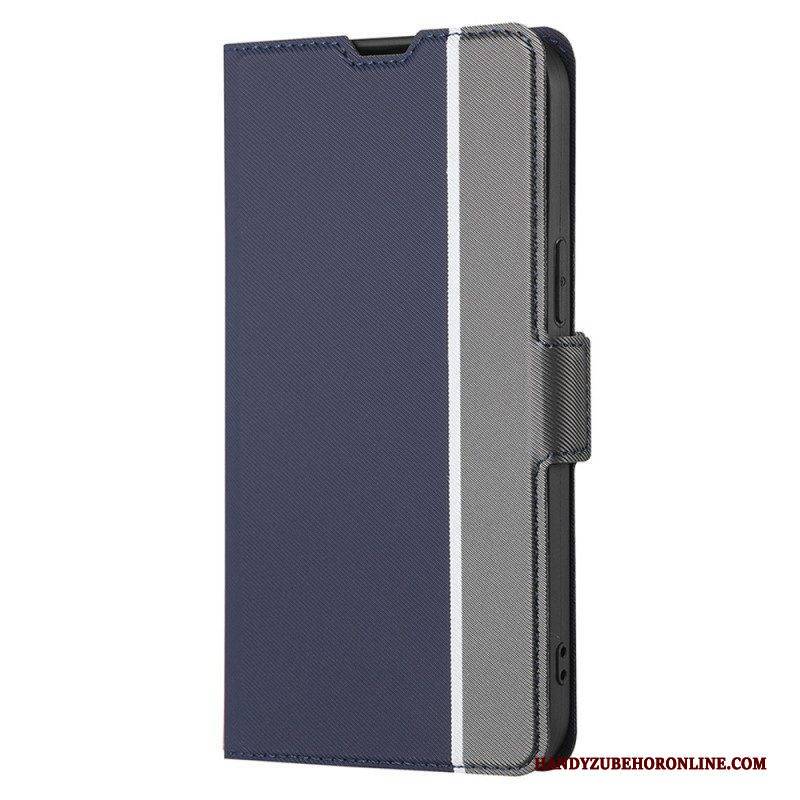 Flip Case Für Honor Magic 5 Lite Zweifarbig