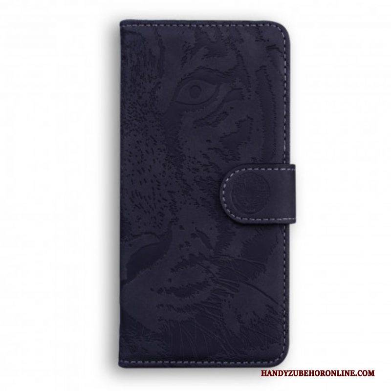 Flip Case Für Huawei P50 Tiger-gesichtsdruck