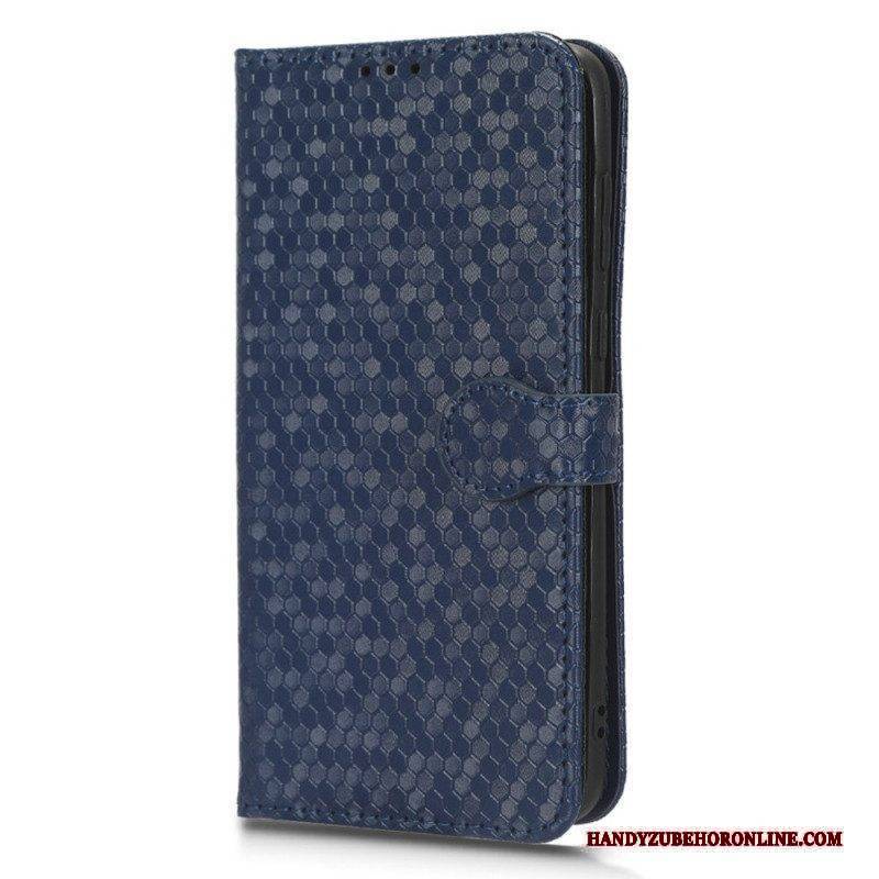 Flip Case Für Huawei P60 Pro Mit Kordel 3d-muster Mit Riemen