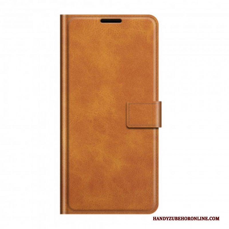 Flip Case Für Moto G50 Stil: Lederdesign