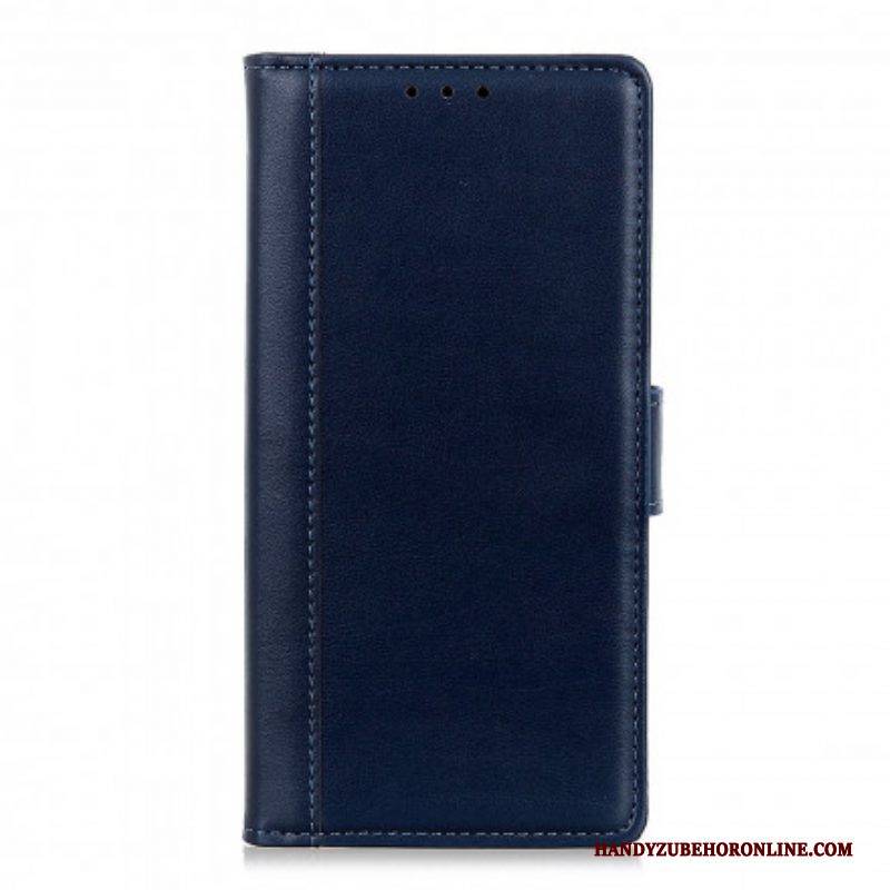 Flip Case Für Moto G60S Leder-styling