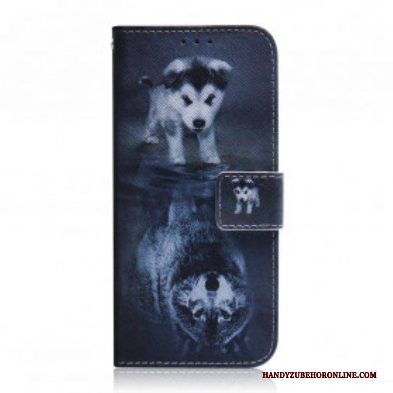Flip Case Für Motorola Edge 20 Pro Ernesto Der Wolf