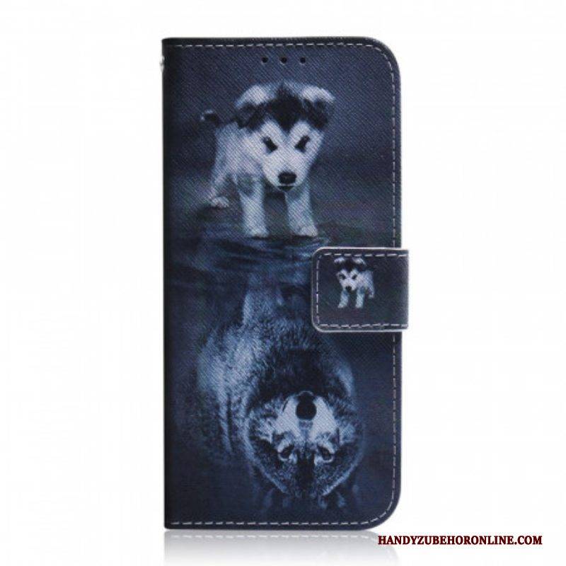 Flip Case Für OnePlus 10 Pro 5G Ernesto Der Wolf