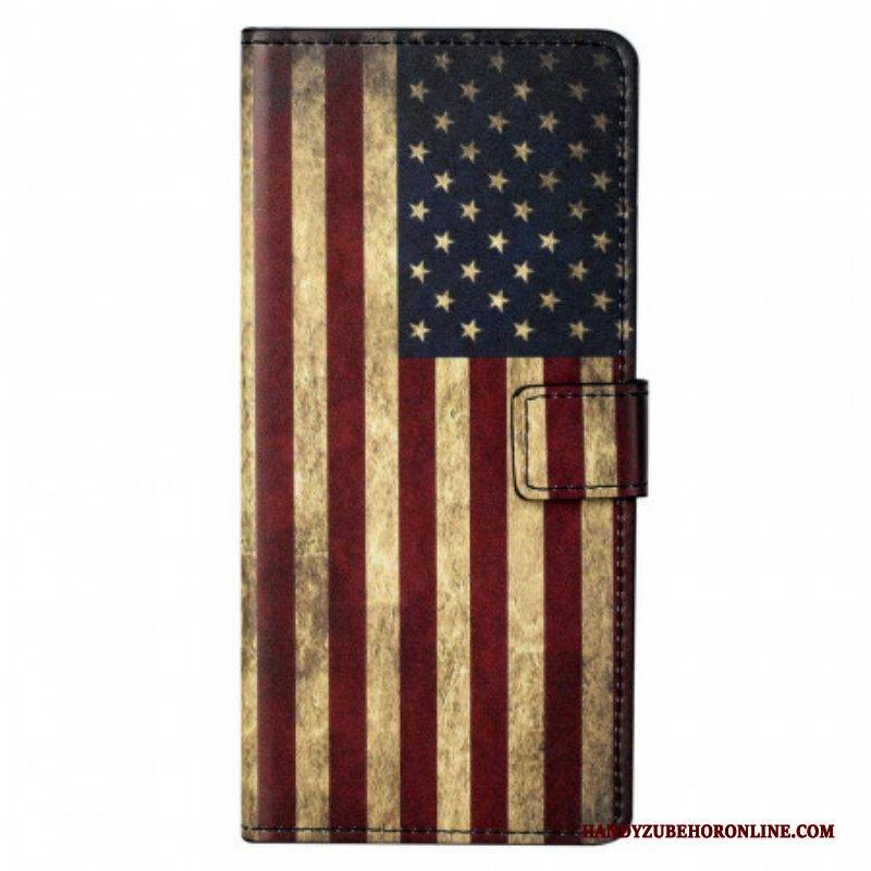 Flip Case Für OnePlus Nord CE 2 5G Amerikanische Flagge