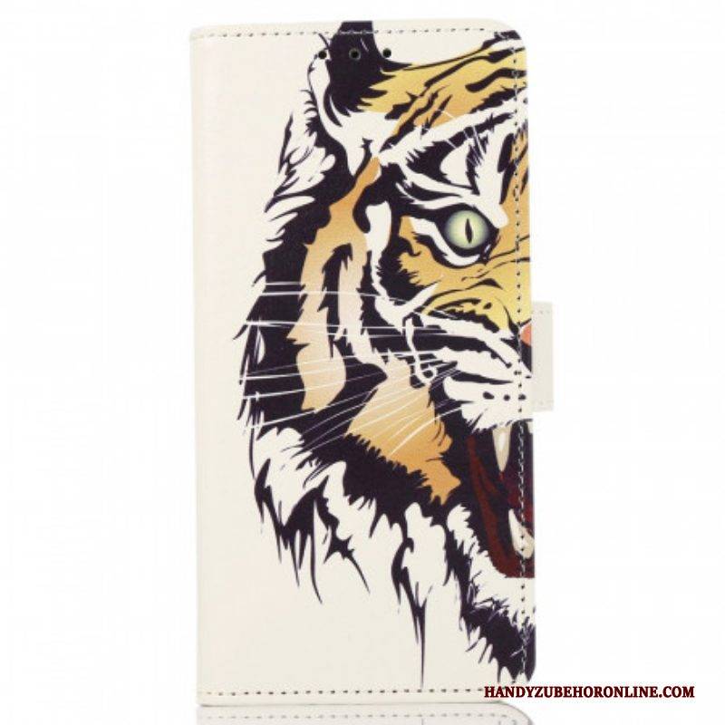 Flip Case Für OnePlus Nord CE 2 Lite 5G Wilder Tiger