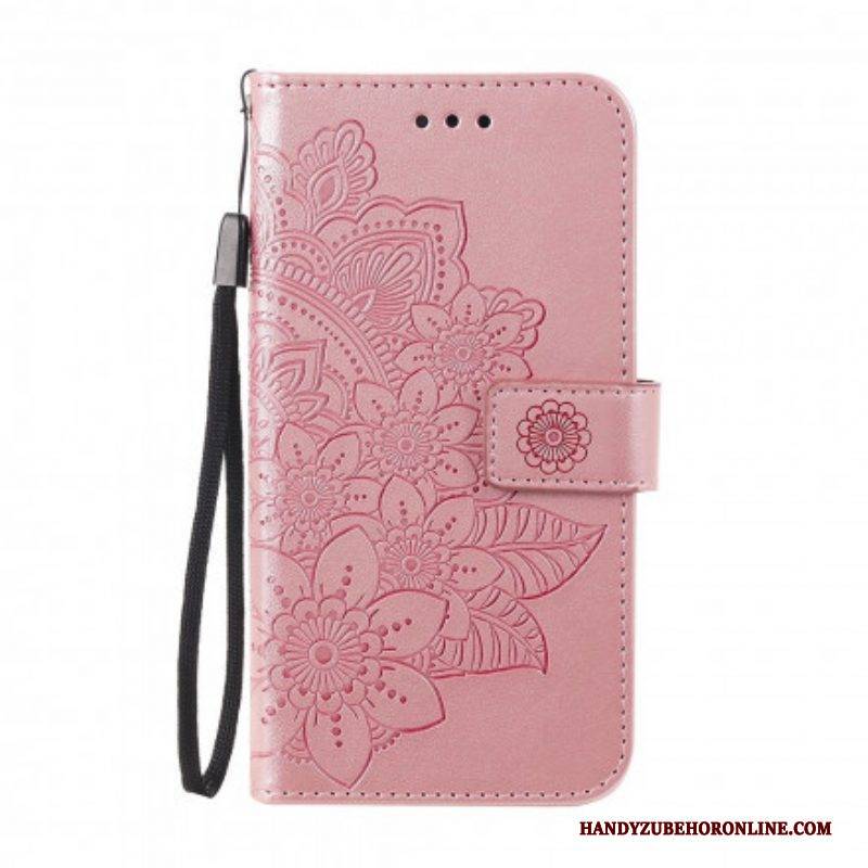 Flip Case Für Oppo A94 5G Blumen-mandala