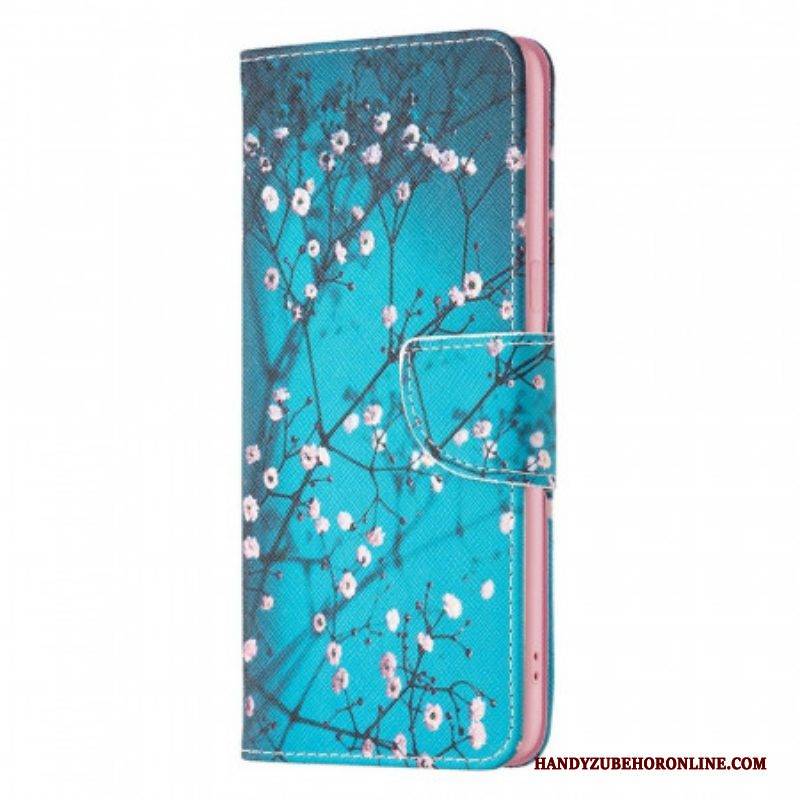 Flip Case Für Oppo Find X5 Lite Blühende Zweige