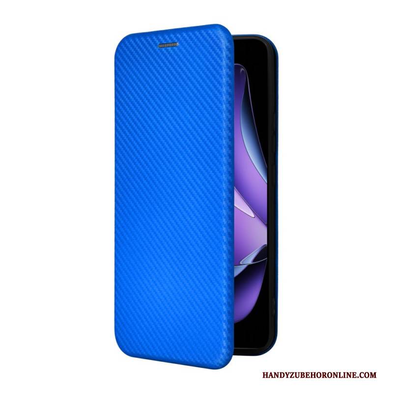 Flip Case Für Oppo Reno 13f 4g / 5g / 13 Fs 5g Carbonfaser