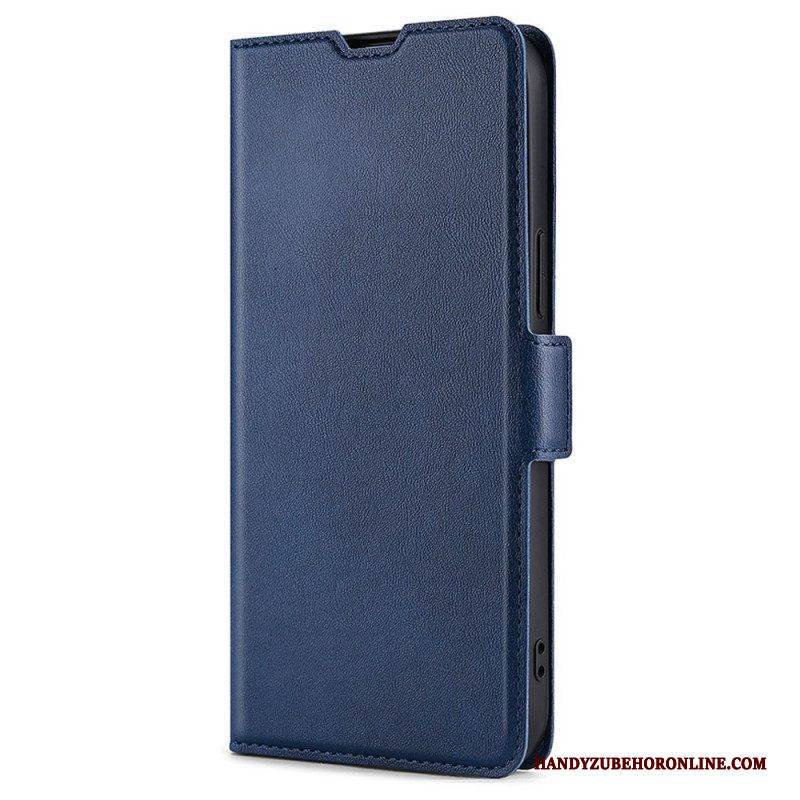 Flip Case Für Poco M4 Pro 5G Stil: Lederfinesse