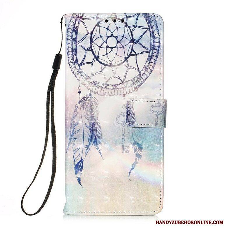 Flip Case Für Poco X3 / X3 Pro / X3 NFC Aquarell-traumfänger