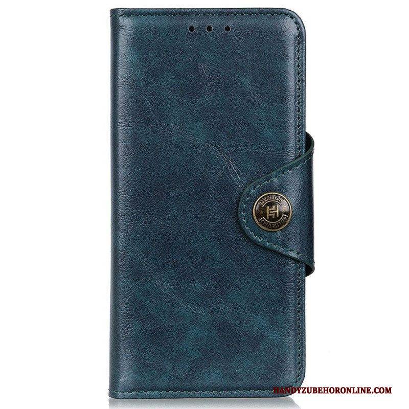 Flip Case Für Poco X4 GT Kunstleder Mit Magnetknopf