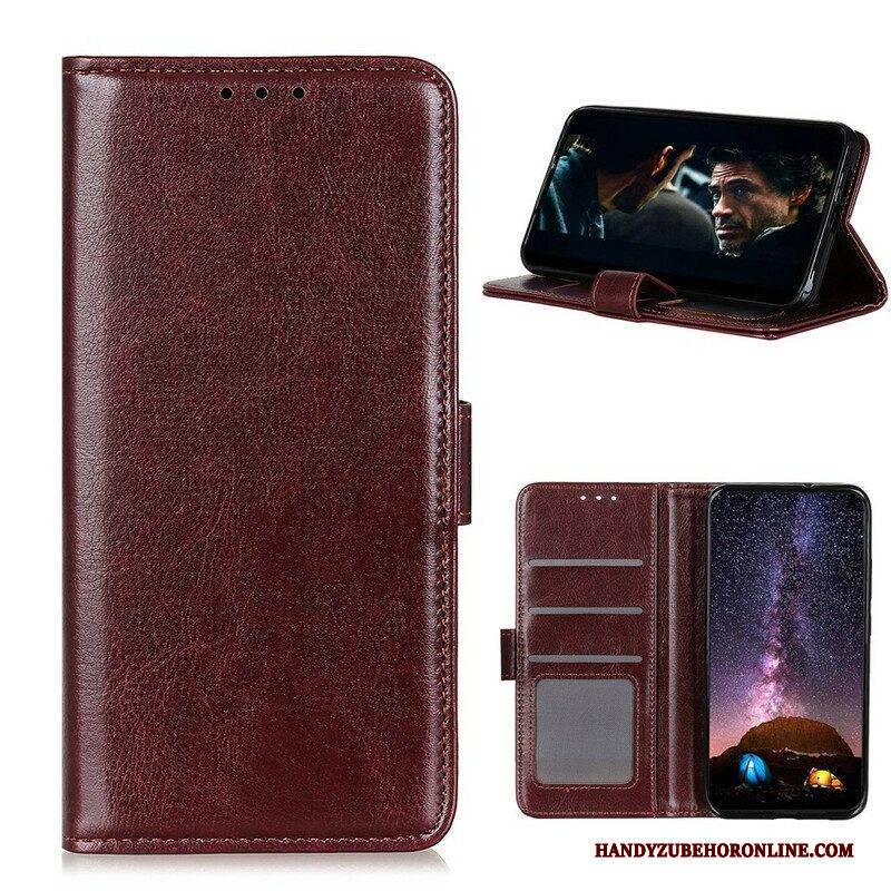 Flip Case Für Samsung Galaxy A42 5G Gefrorene Finesse