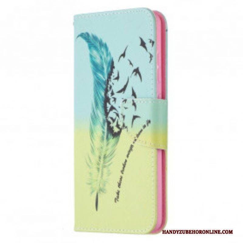 Flip Case Für Samsung Galaxy A52 4G / A52 5G / A52s 5G Fliegen Lernen